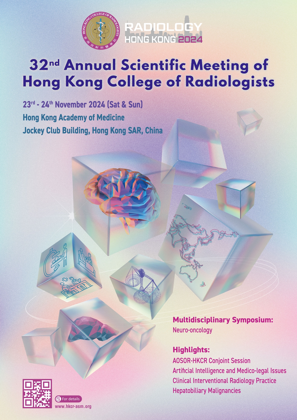 32nd Annual Scientific Meeting of Hong Kong College of Radiologists